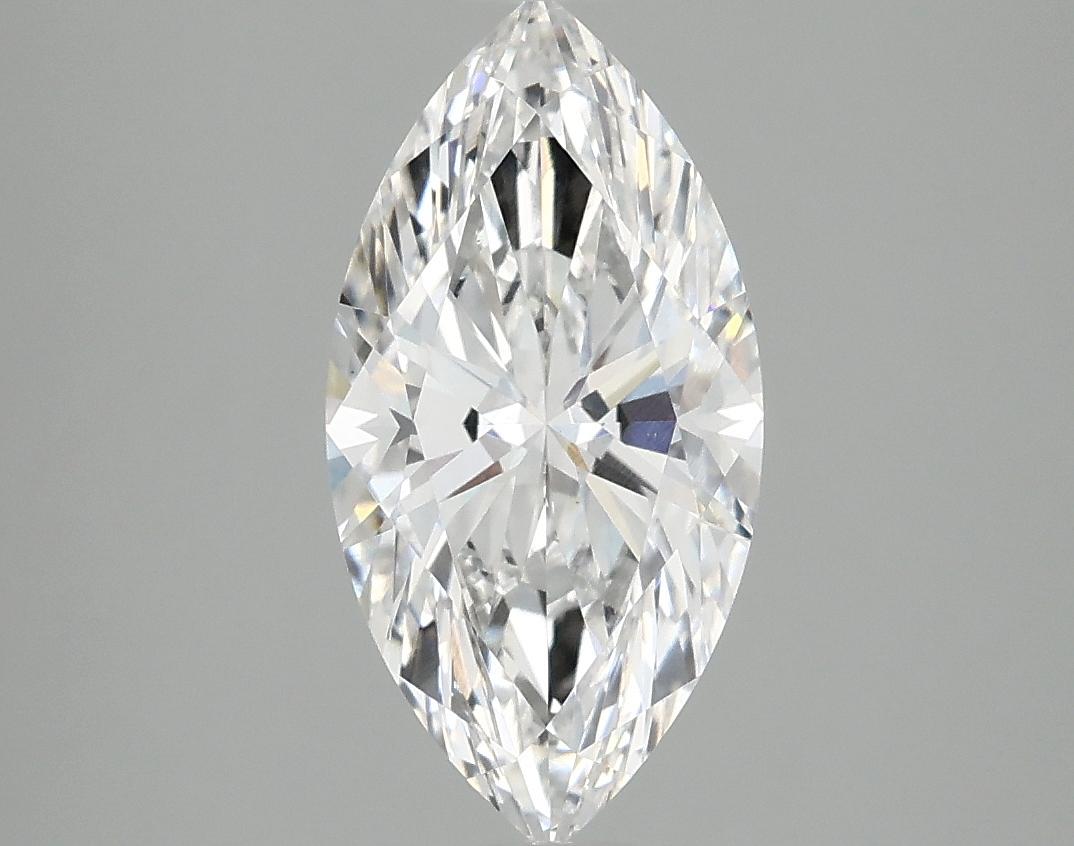 2.08 Carat Marquise Shaped Ideal Cut VVS2 IGI Certified Lab Grown Diamond