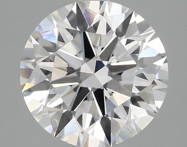 2.09 Carat Round Shaped Ideal Cut VVS2 IGI Certified Lab Grown Diamond