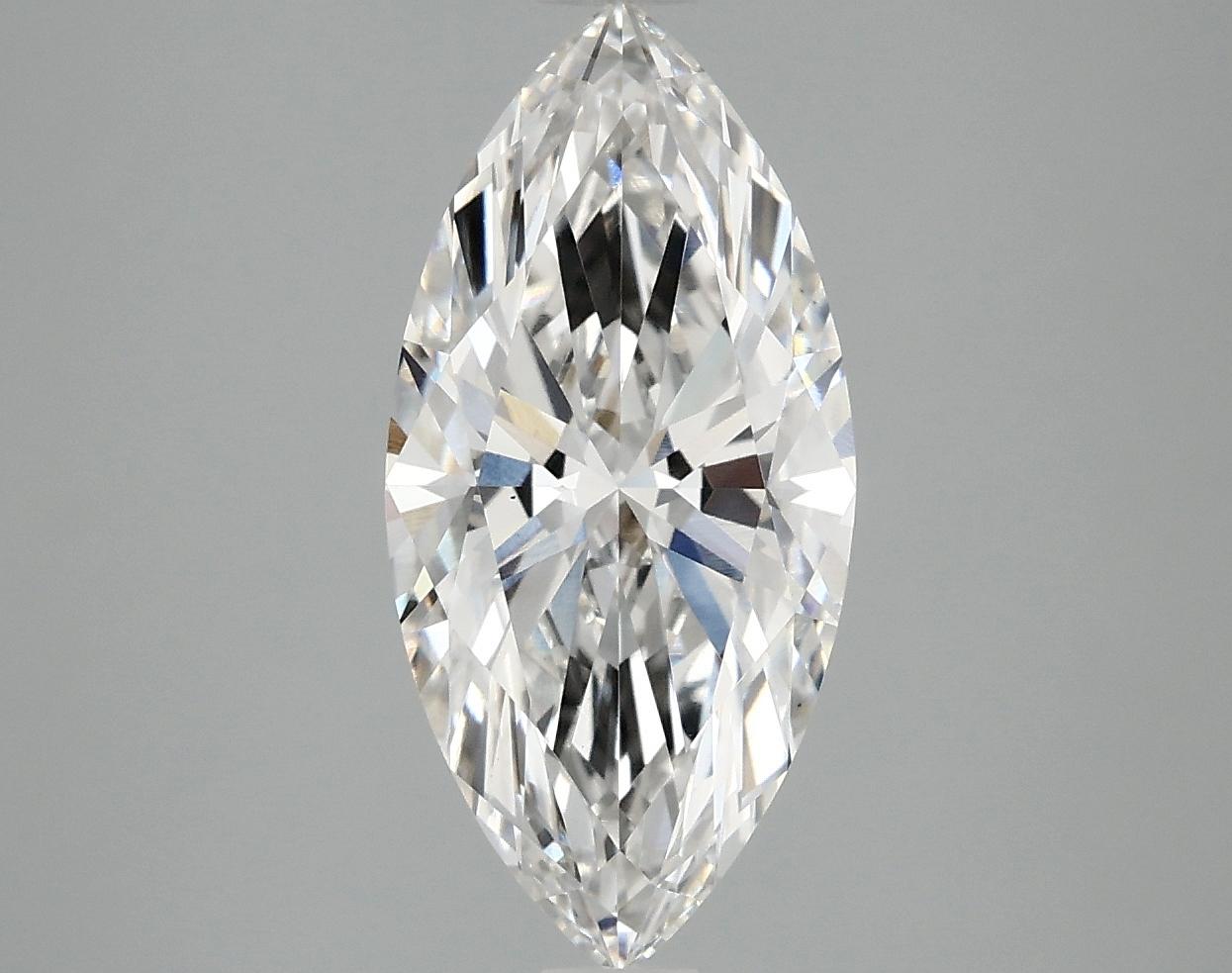 2.59 Carat Marquise Shaped Excellent Cut VS1 IGI Certified Lab Grown Diamond