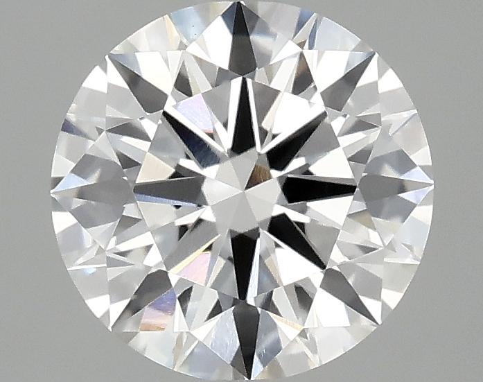 2.04 Carat Round Shaped Ideal Cut VVS2 IGI Certified Lab Grown Diamond
