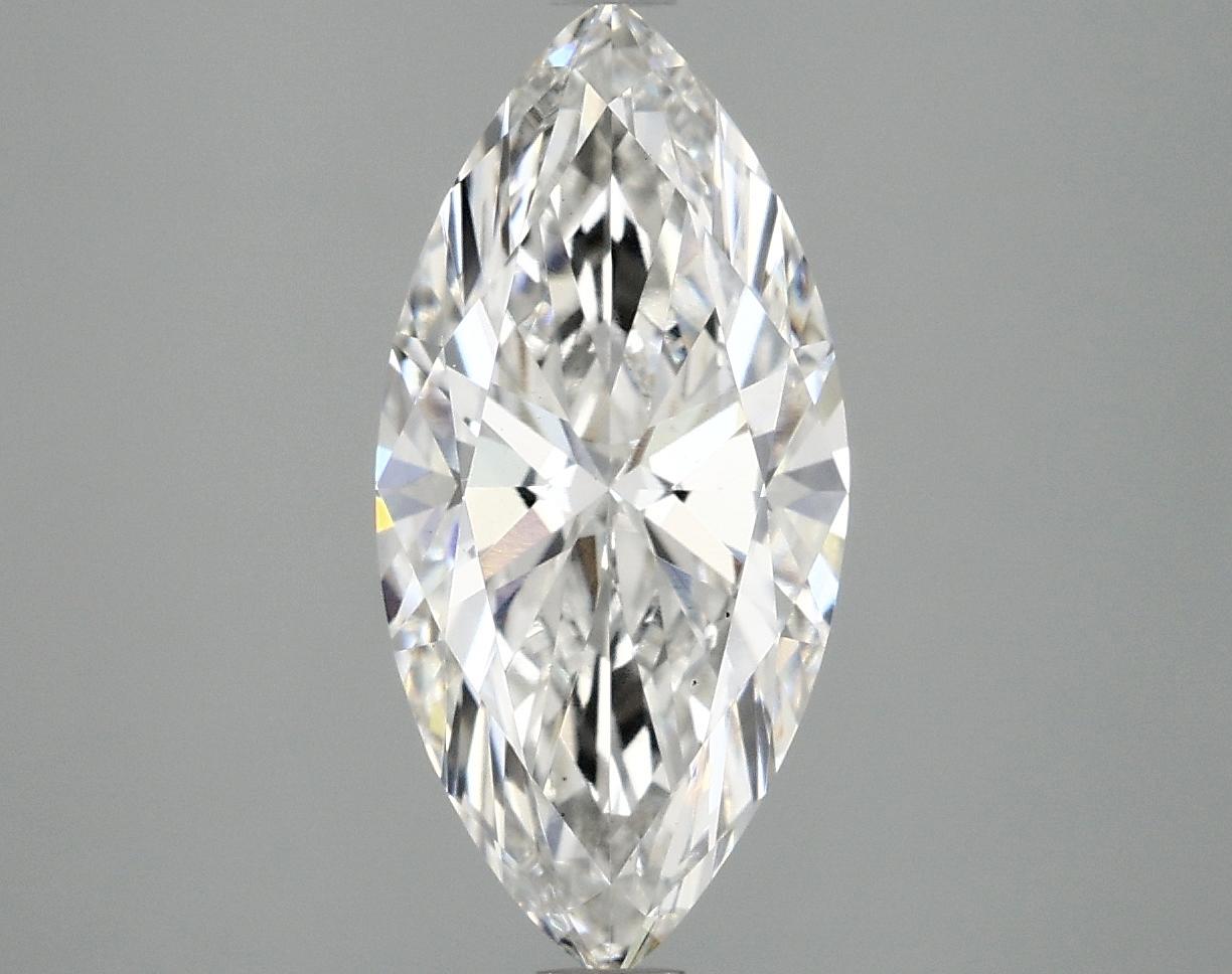 2.5 Carat Marquise Shaped Excellent Cut VS1 IGI Certified Lab Grown Diamond