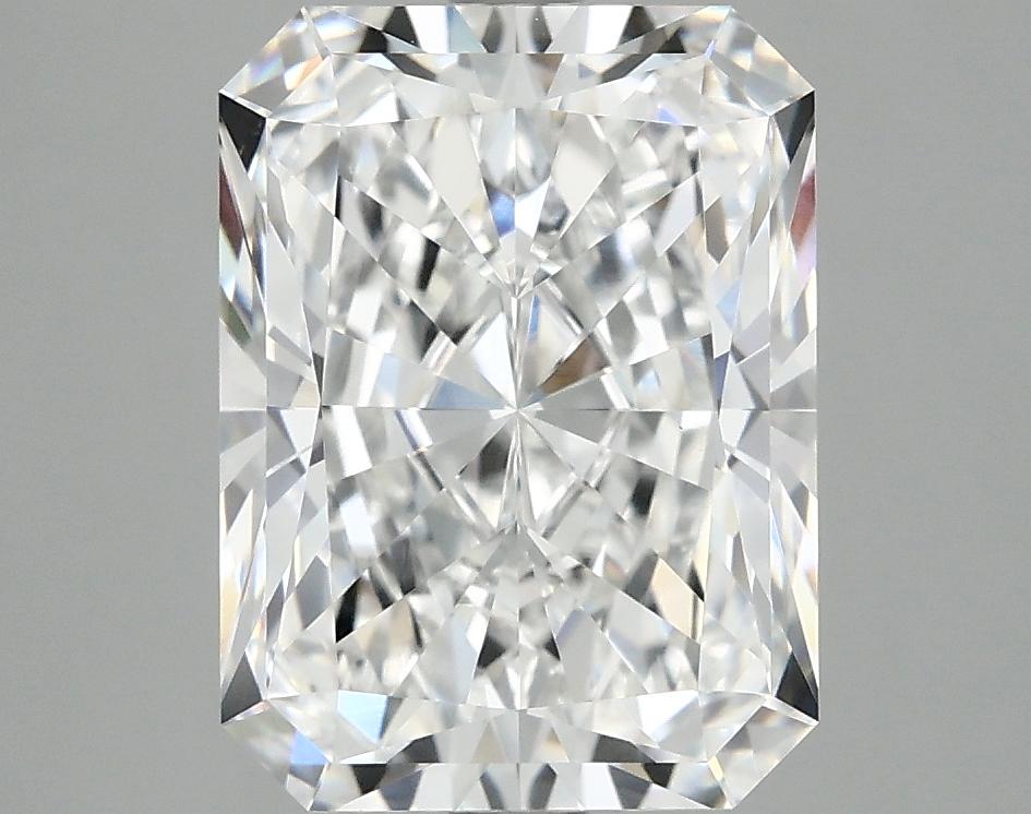 4.07 Carat Radiant Shaped Excellent Cut VVS2 IGI Certified Lab Grown Diamond