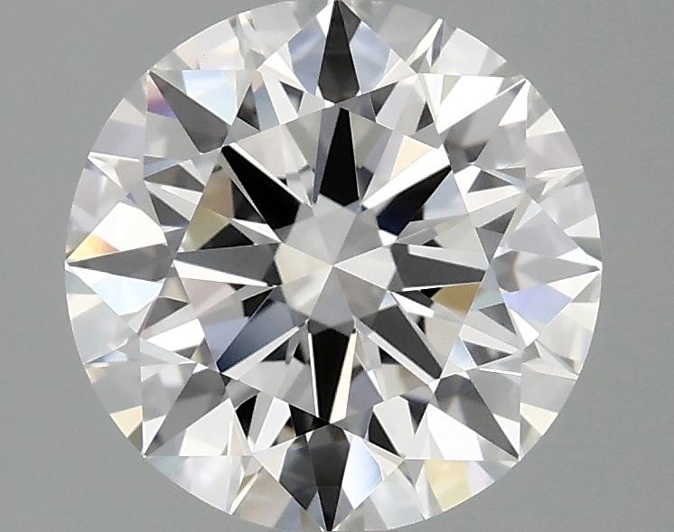 2.57 Carat Round Shaped Ideal Cut VVS2 IGI Certified Lab Grown Diamond