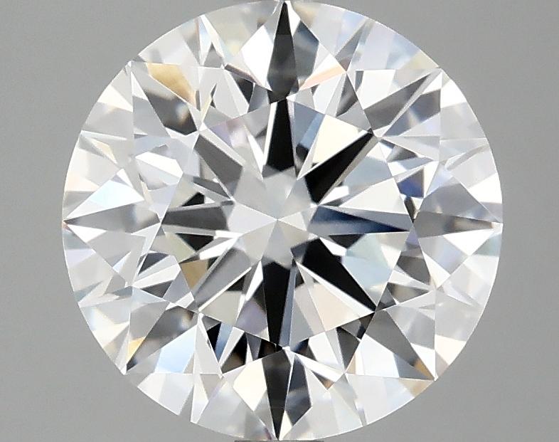 3.05 Carat Round Shaped Excellent Cut VVS2 IGI Certified Lab Grown Diamond