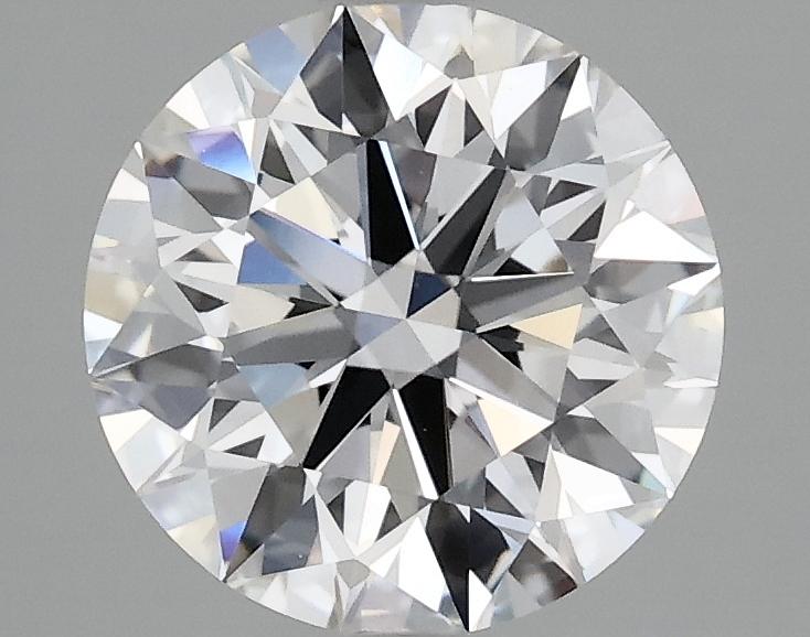 2.42 Carat Round Shaped Ideal Cut VVS2 IGI Certified Lab Grown Diamond