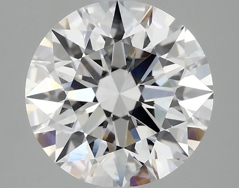 2.97 Carat Round Shaped Excellent Cut VVS2 IGI Certified Lab Grown Diamond