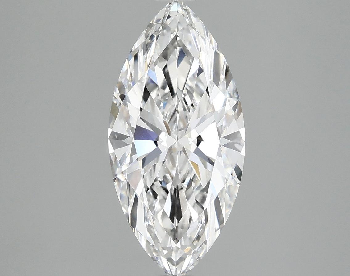 1.98 Carat Marquise Shaped Excellent Cut VVS2 IGI Certified Lab Grown Diamond