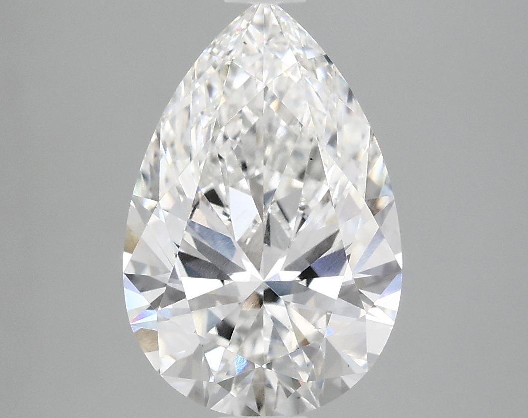 3.02 Carat Pear Shaped Excellent Cut VS2 IGI Certified Lab Grown Diamond