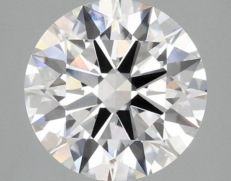 3.08 Carat Round Shaped Ideal Cut VVS2 IGI Certified Lab Grown Diamond
