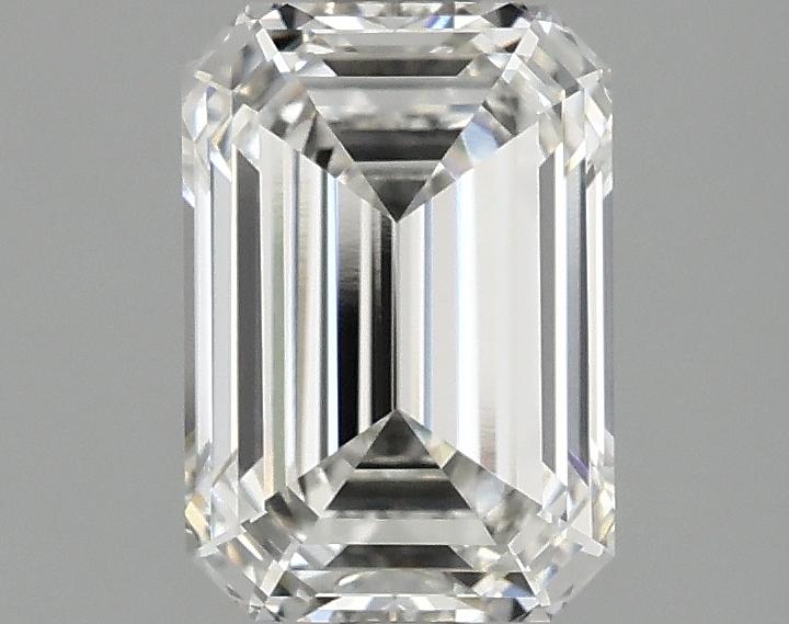 1.84 Carat Emerald Shaped Ideal Cut VVS1 IGI Certified Lab Grown Diamond