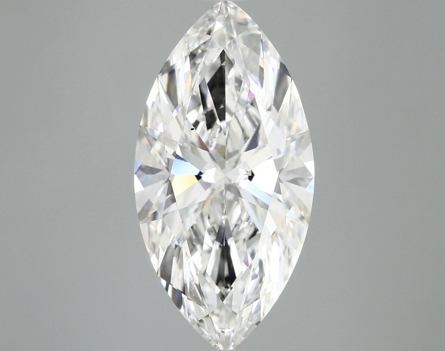 4.8 Carat Marquise Shaped Ideal Cut VS2 IGI Certified Lab Grown Diamond
