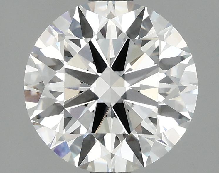 2.01 Carat Round Shaped Ideal Cut VVS2 IGI Certified Lab Grown Diamond