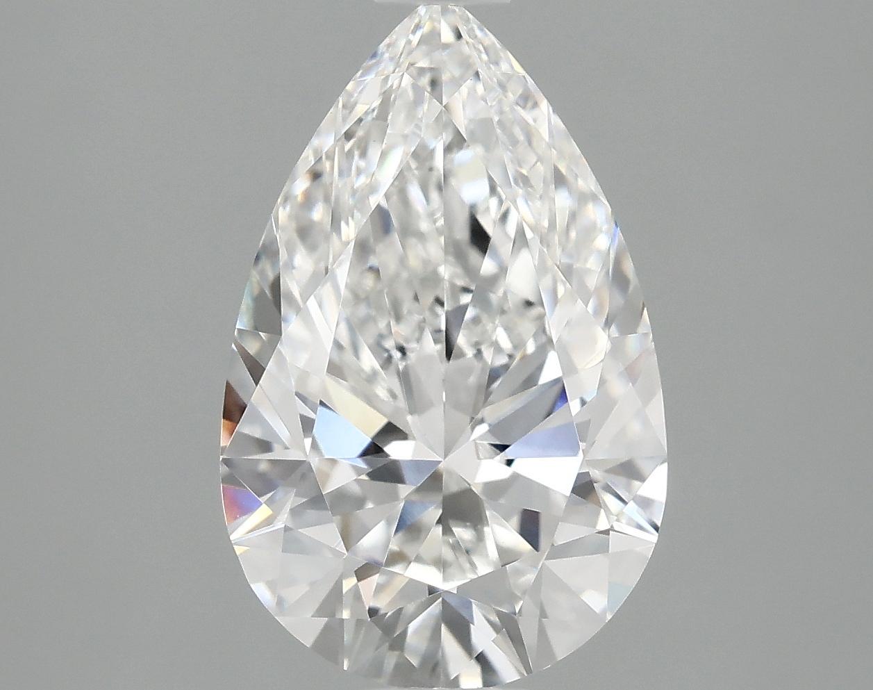 1.96 Carat Pear Shaped Ideal Cut VVS2 IGI Certified Lab Grown Diamond
