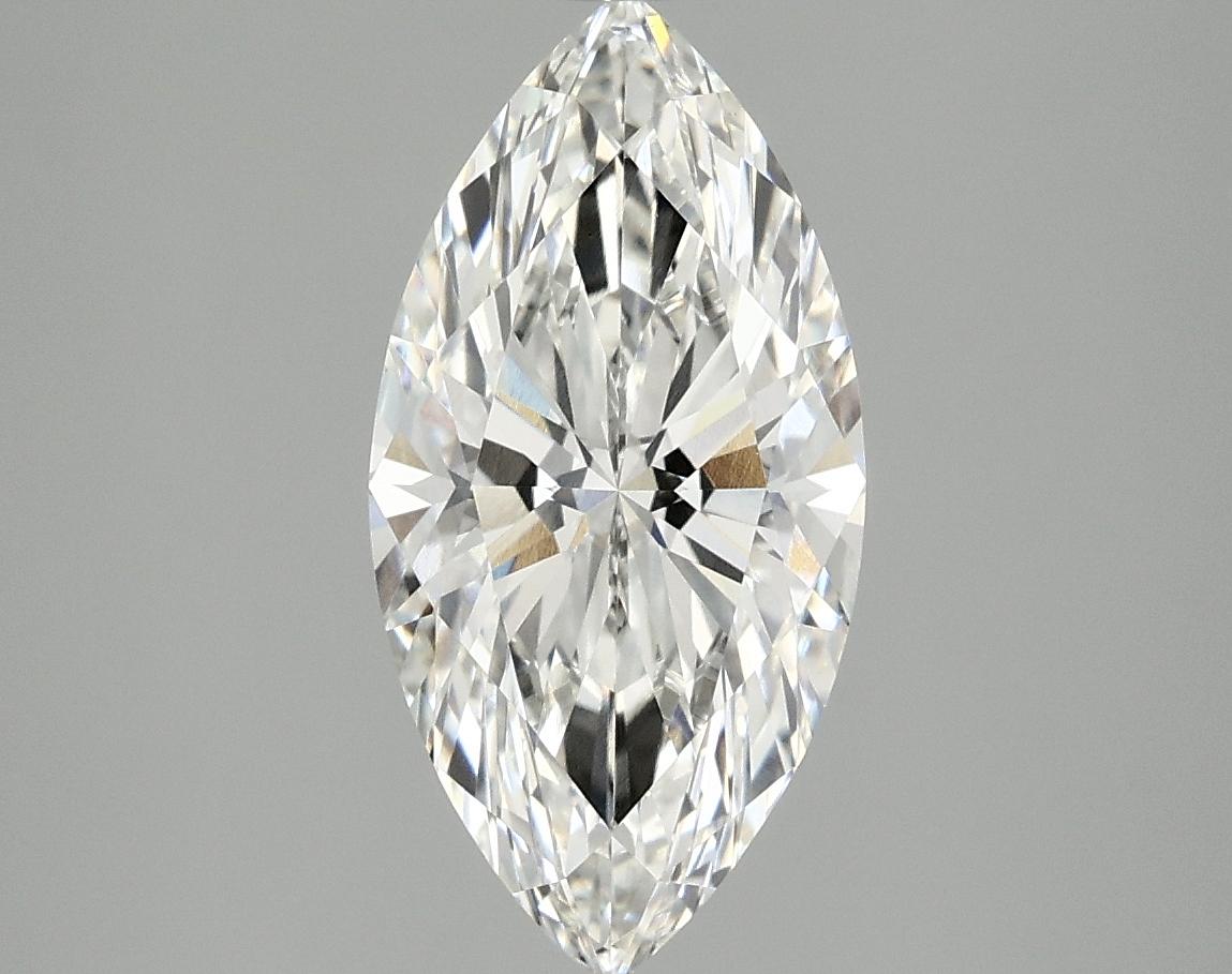 2.27 Carat Marquise Shaped Ideal Cut VVS2 IGI Certified Lab Grown Diamond