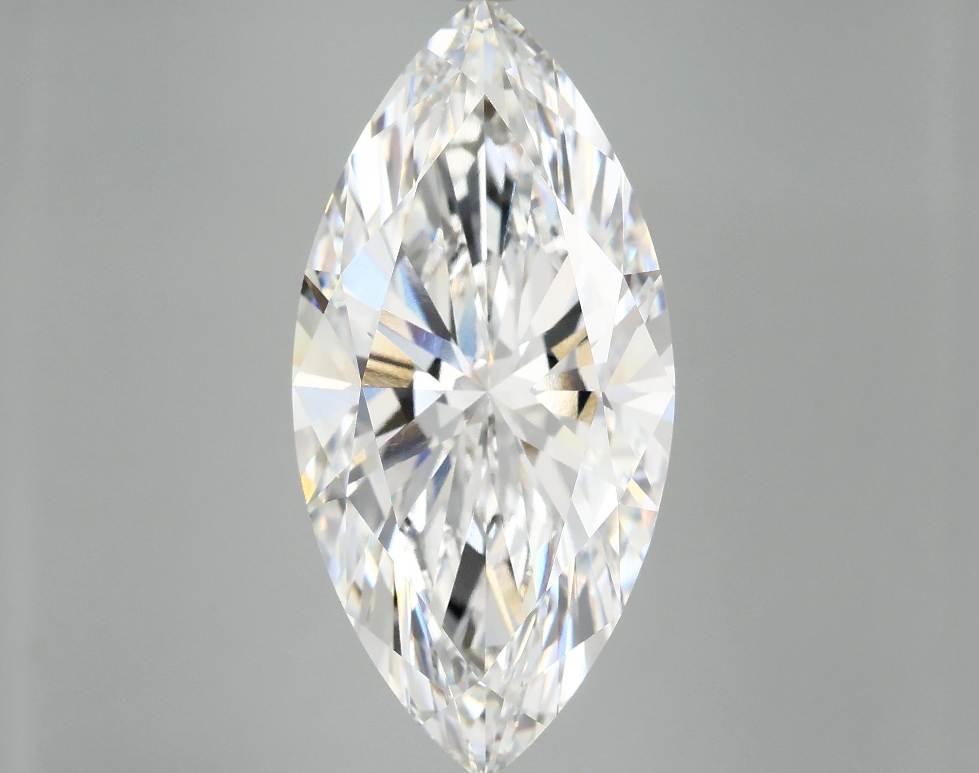 11.0 Carat Marquise Shaped Excellent Cut VVS2 IGI Certified Lab Grown Diamond