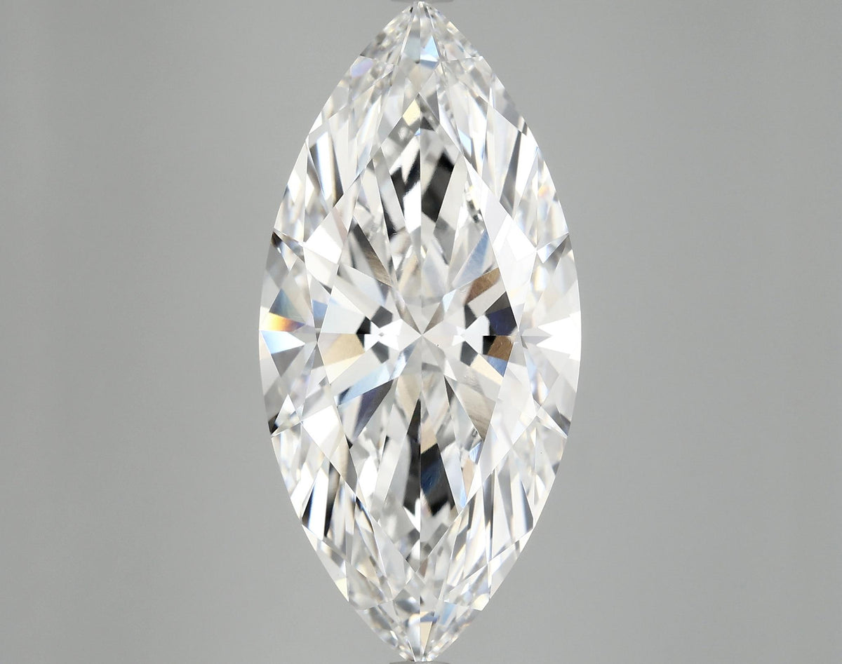 10.69 Carat Marquise Shaped Excellent Cut VVS2 IGI Certified Lab Grown Diamond