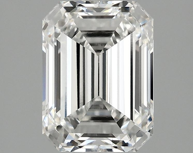 2.05 Carat Emerald Shaped Excellent Cut VVS2 IGI Certified Lab Grown Diamond