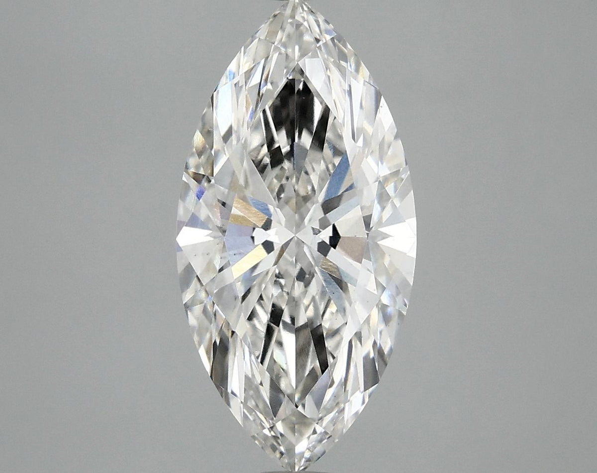 2.97 Carat Marquise Shaped Ideal Cut VS1 IGI Certified Lab Grown Diamond