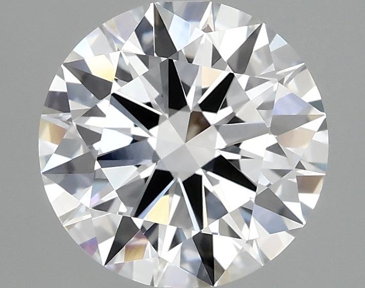 2.07 Carat Round Shaped Ideal Cut VVS2 IGI Certified Lab Grown Diamond