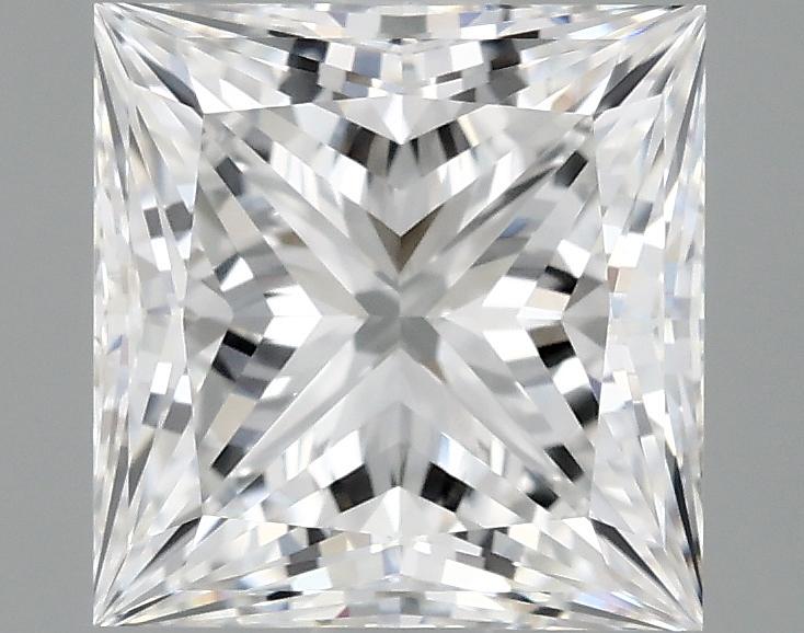 2.1 Carat Princess Shaped Ideal Cut VVS2 IGI Certified Lab Grown Diamond