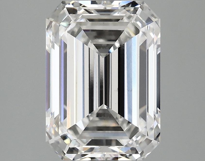 3.09 Carat Emerald Shaped Ideal Cut VS1 IGI Certified Lab Grown Diamond