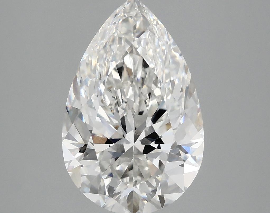 3.07 Carat Pear Shaped Excellent Cut VS1 IGI Certified Lab Grown Diamond