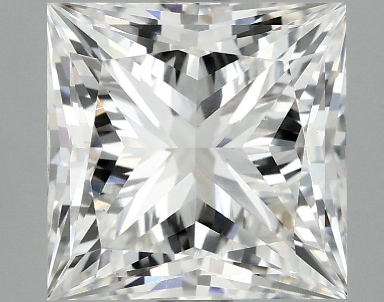 2.5 Carat Princess Shaped Ideal Cut VS1 IGI Certified Lab Grown Diamond