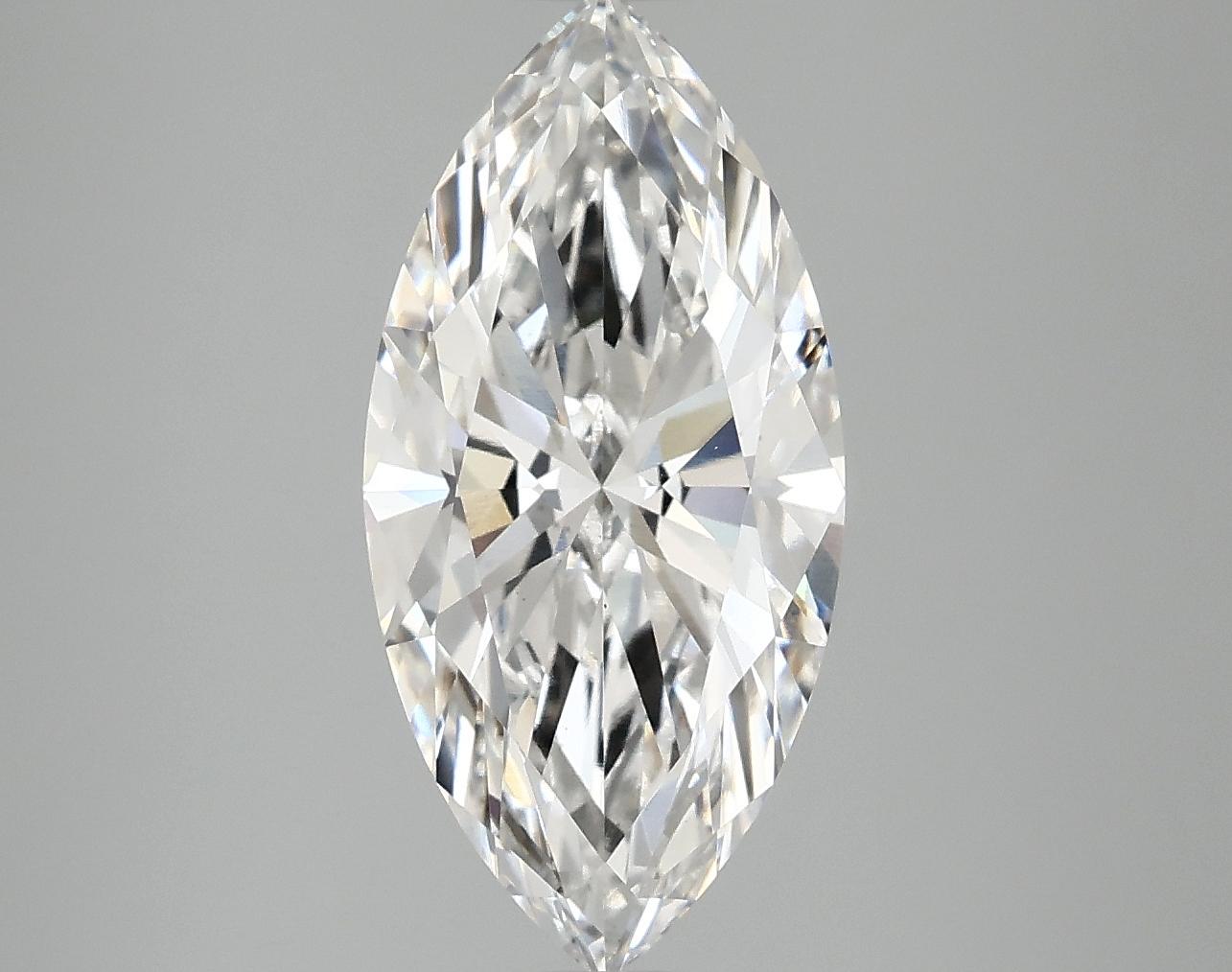 3.09 Carat Marquise Shaped Excellent Cut VS1 IGI Certified Lab Grown Diamond