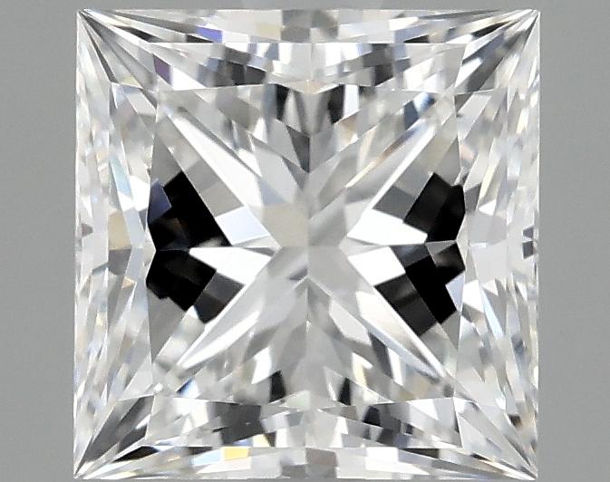 2.04 Carat Princess Shaped Ideal Cut VVS2 IGI Certified Lab Grown Diamond