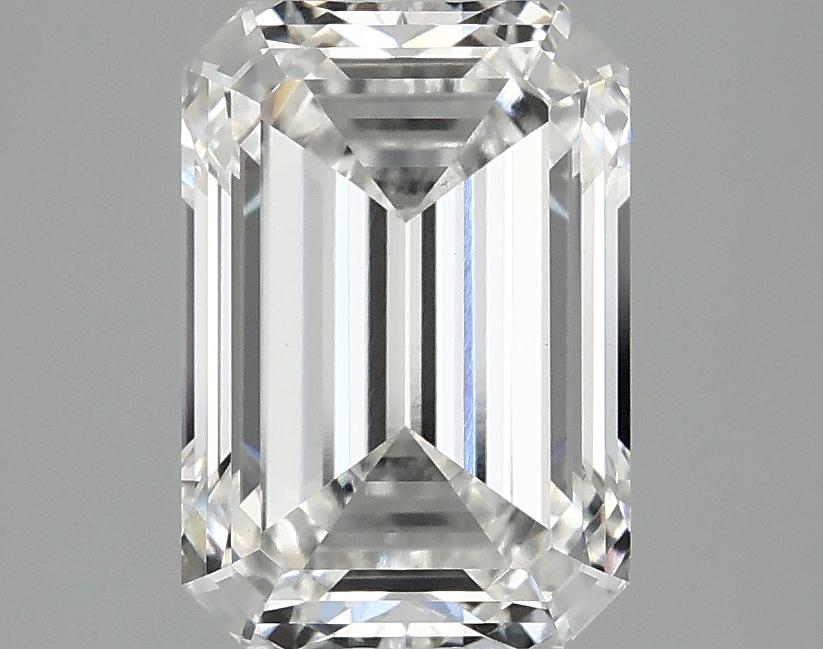 2.89 Carat Emerald Shaped Ideal Cut VS1 IGI Certified Lab Grown Diamond