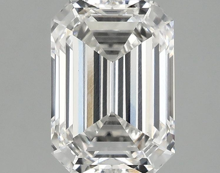 2.1 Carat Emerald Shaped Ideal Cut VS1 IGI Certified Lab Grown Diamond