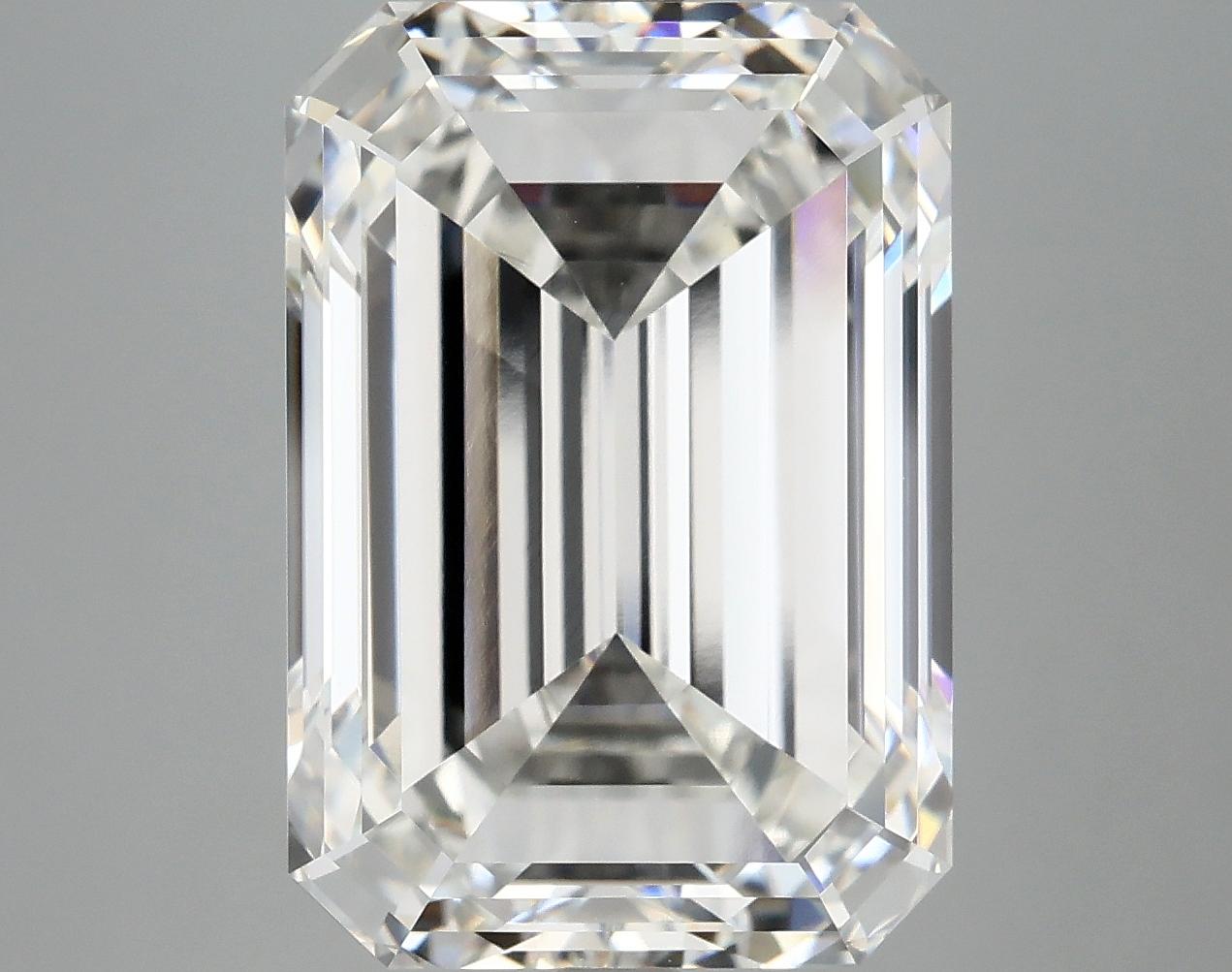 10.53 Carat Emerald Shaped Ideal Cut VVS2 IGI Certified Lab Grown Diamond
