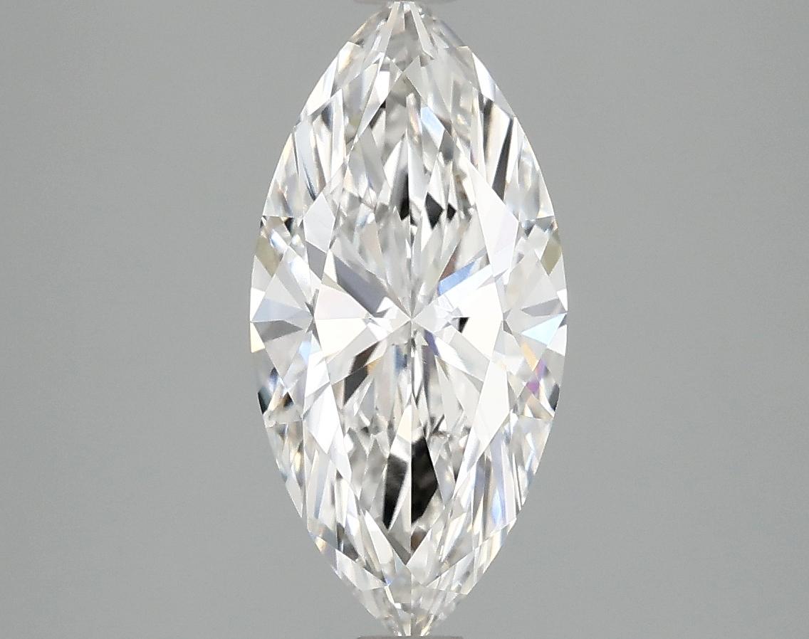2.02 Carat Marquise Shaped Excellent Cut VVS2 IGI Certified Lab Grown Diamond