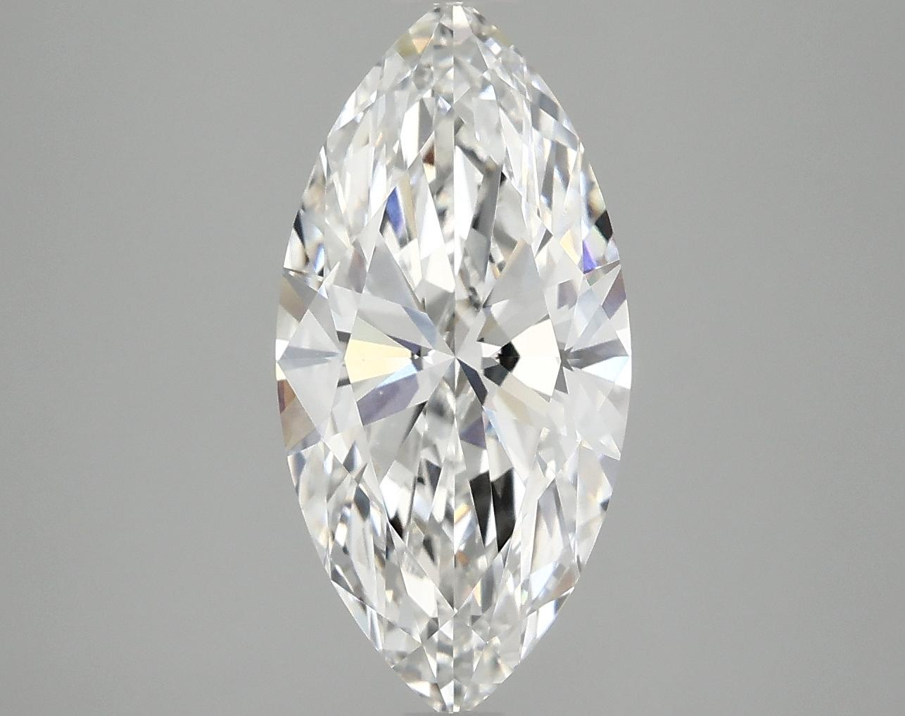 3.03 Carat Marquise Shaped Excellent Cut VS1 IGI Certified Lab Grown Diamond