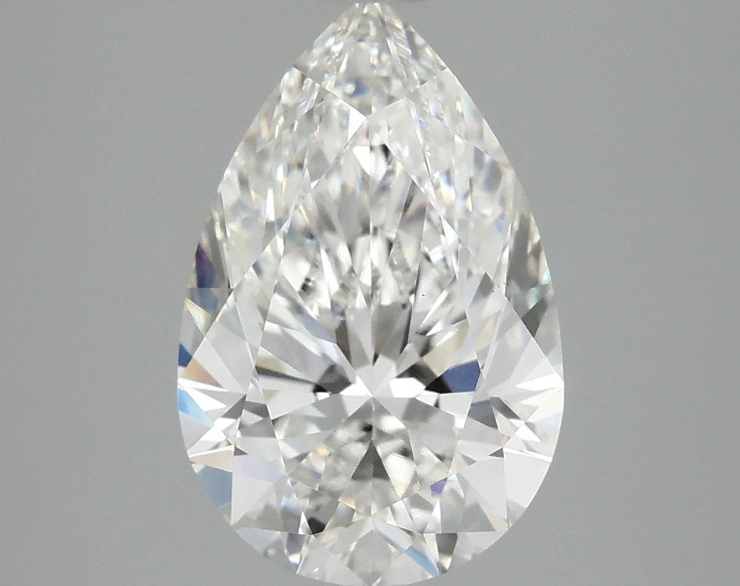3.06 Carat Pear Shaped Excellent Cut VS1 IGI Certified Lab Grown Diamond