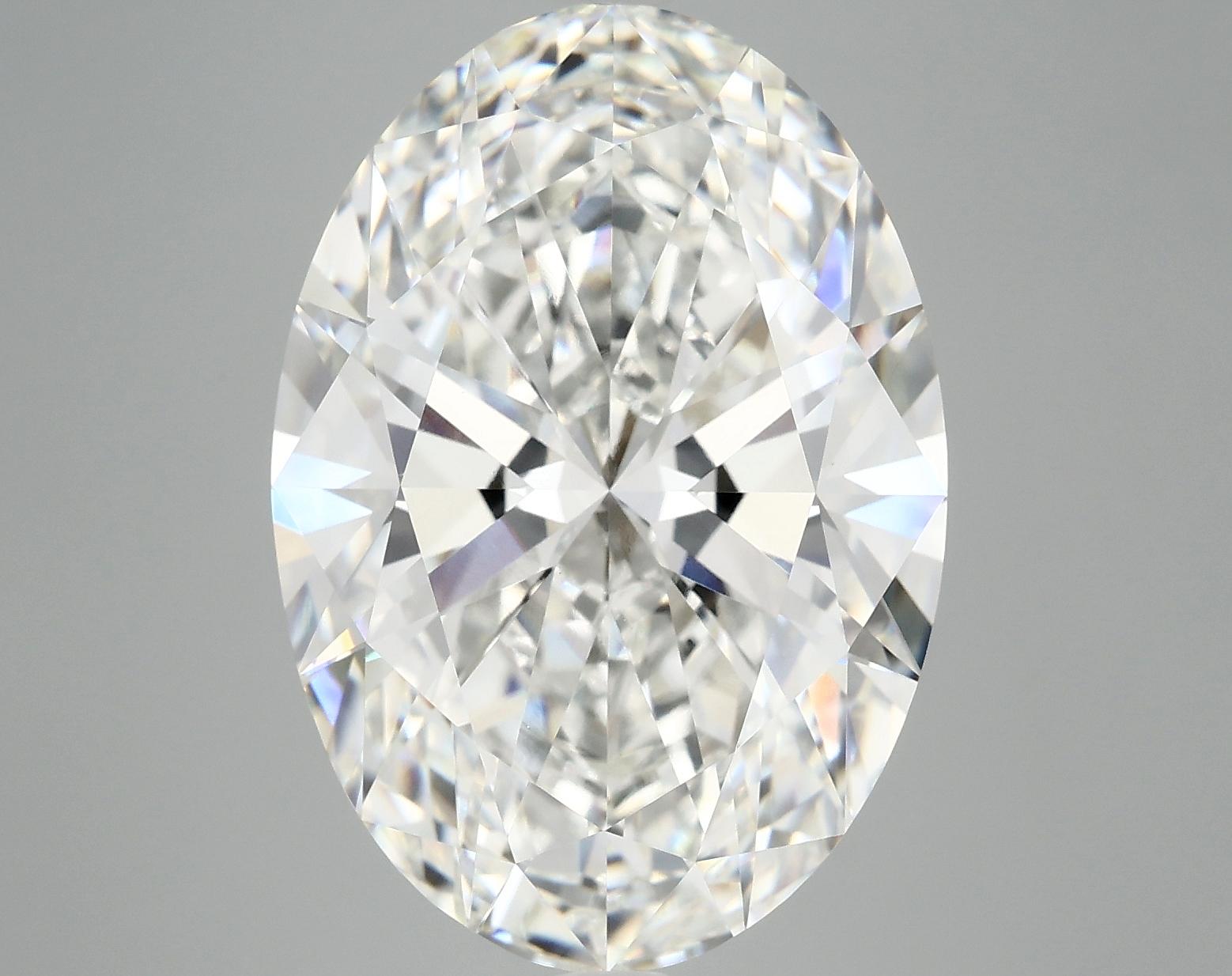 10.6 Carat Oval Shaped Ideal Cut VVS2 IGI Certified Lab Grown Diamond