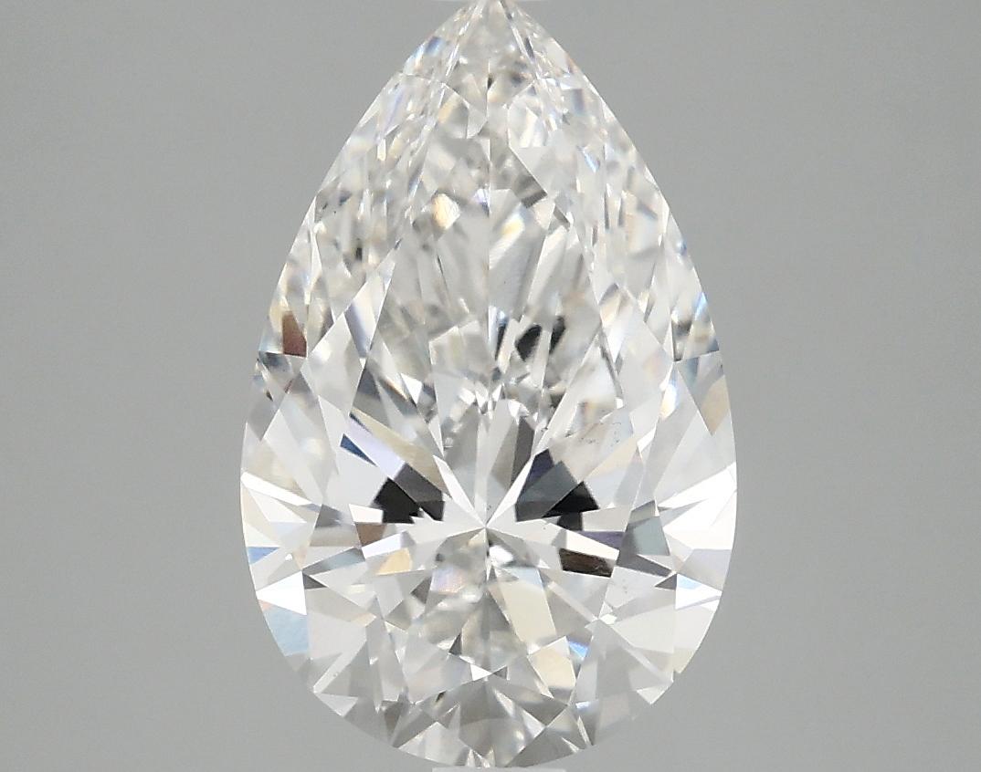 3.06 Carat Pear Shaped Ideal Cut VS1 IGI Certified Lab Grown Diamond