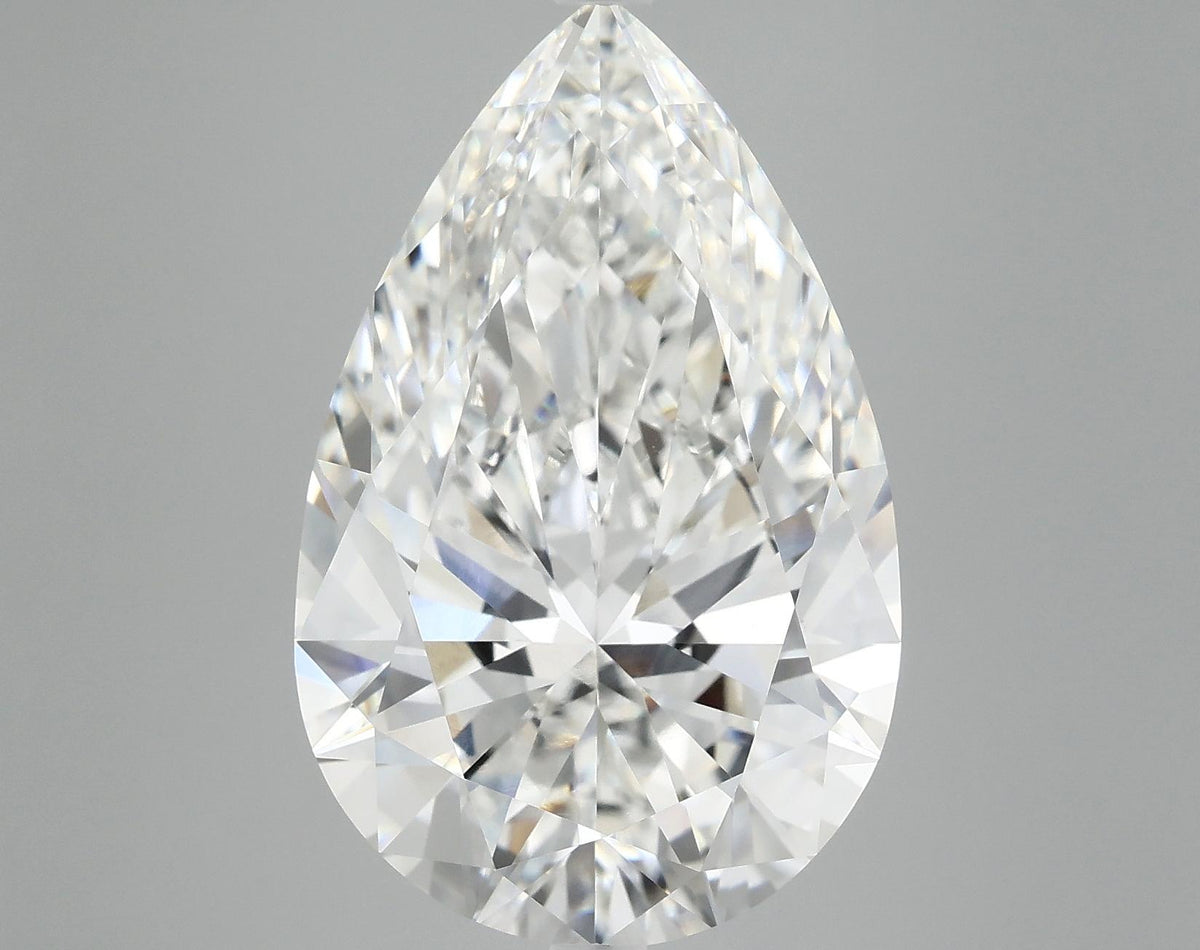 10.29 Carat Pear Shaped Ideal Cut VVS2 IGI Certified Lab Grown Diamond