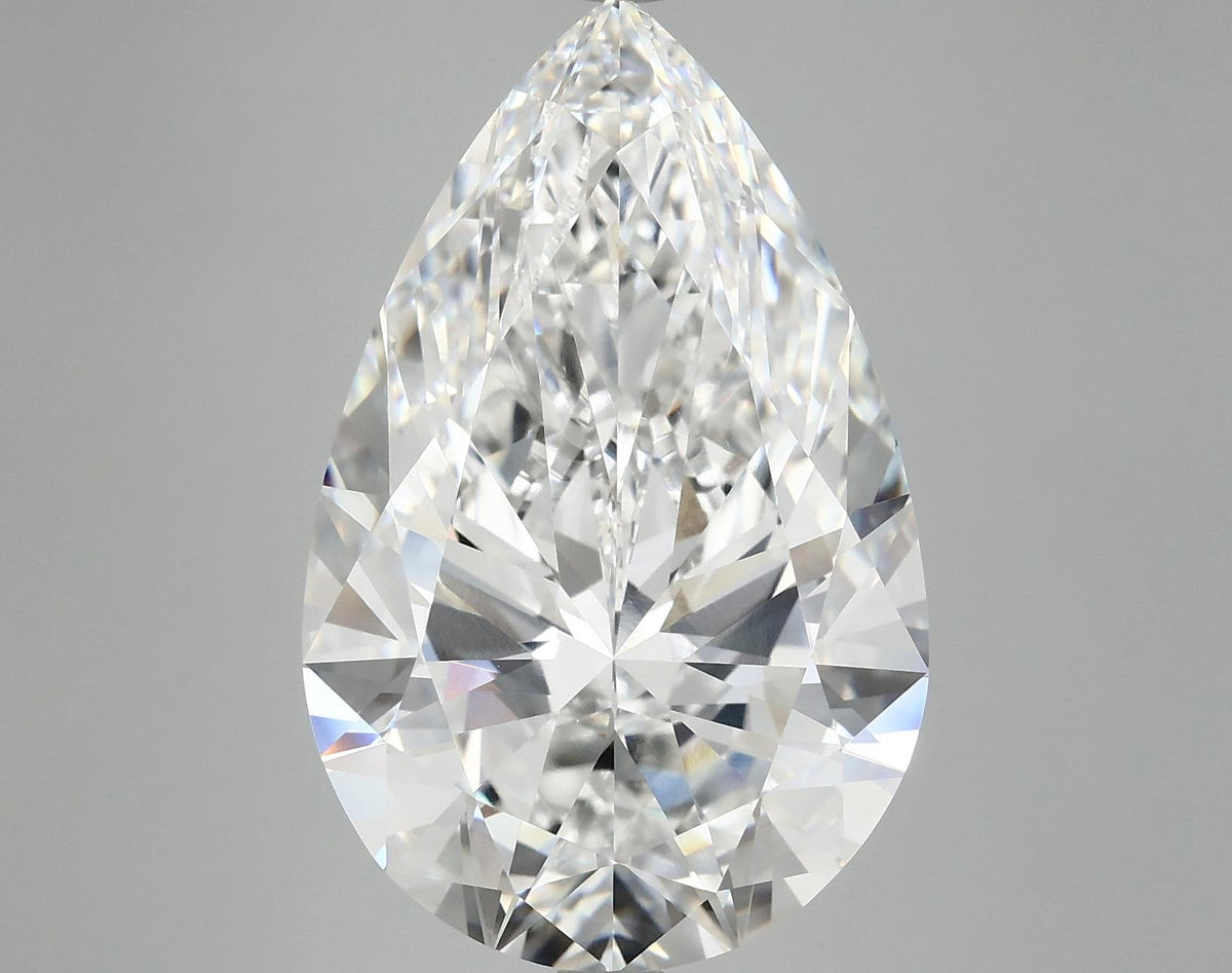 10.19 Carat Pear Shaped Ideal Cut VVS2 IGI Certified Lab Grown Diamond