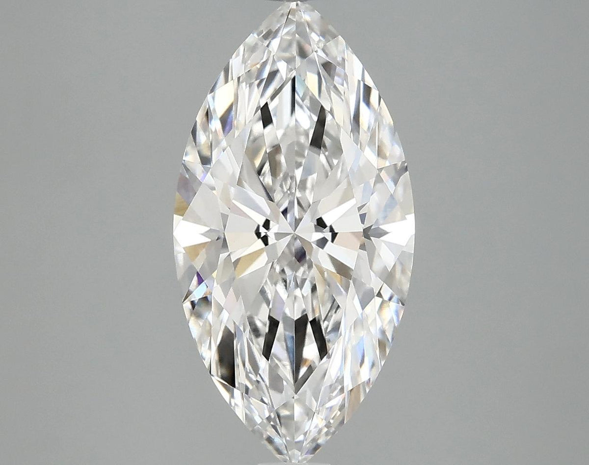 3.1 Carat Marquise Shaped Ideal Cut VVS2 IGI Certified Lab Grown Diamond