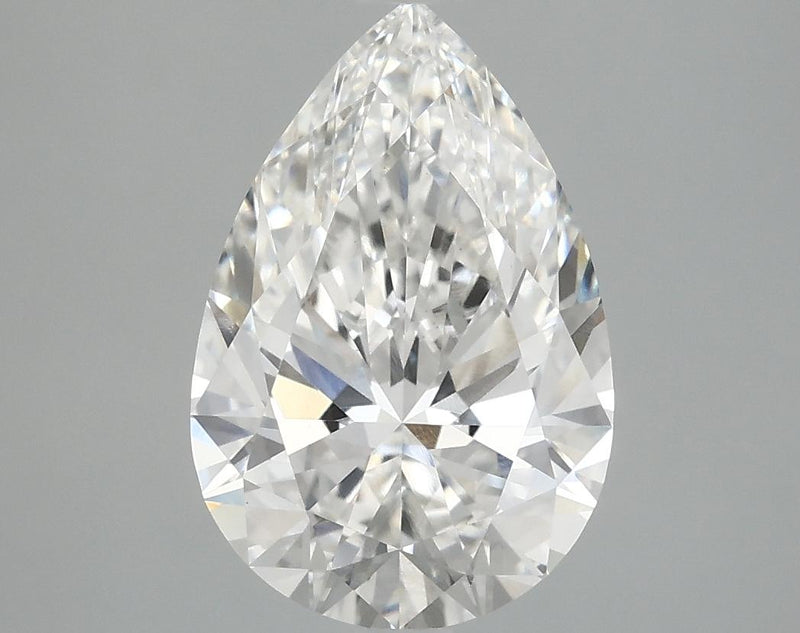 3.03 Carat Pear Shaped Excellent Cut VVS2 IGI Certified Lab Grown Diamond