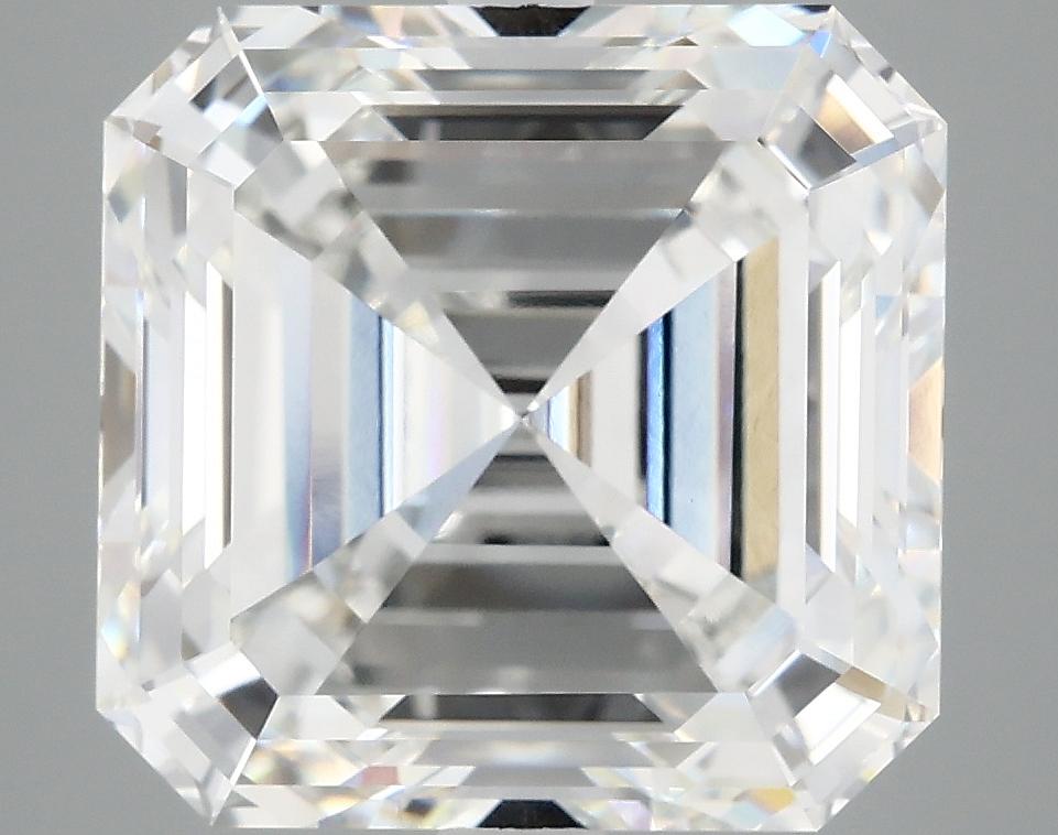 8.05 Carat Asscher Shaped Ideal Cut VVS2 IGI Certified Lab Grown Diamond