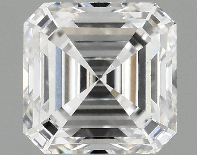 1.08 Carat Asscher Shaped Ideal Cut VS2 IGI Certified Lab Grown Diamond