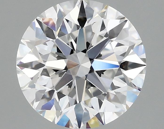 2.05 Carat Round Shaped Excellent Cut VVS2 IGI Certified Lab Grown Diamond