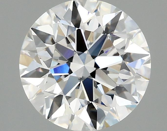 2.01 Carat Round Shaped Excellent Cut VVS2 IGI Certified Lab Grown Diamond