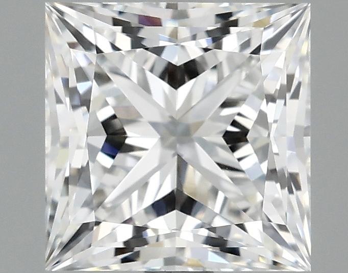 2.09 Carat Princess Shaped Ideal Cut VVS2 IGI Certified Lab Grown Diamond