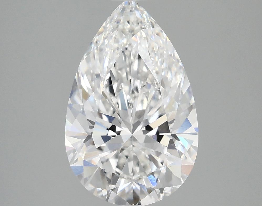 2.58 Carat Pear Shaped Ideal Cut VS1 IGI Certified Lab Grown Diamond