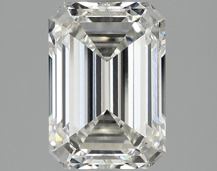 2.1 Carat Emerald Shaped Ideal Cut VVS2 IGI Certified Lab Grown Diamond