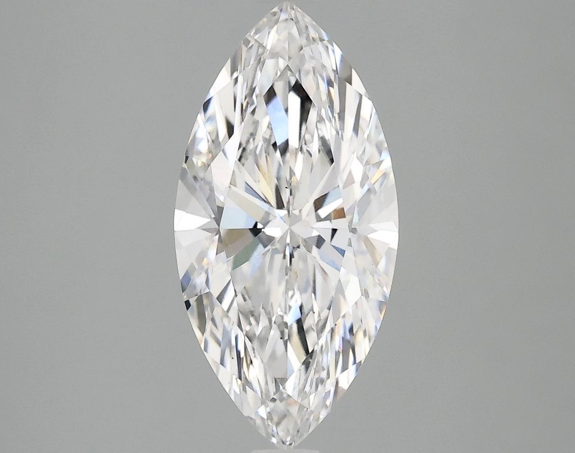 1.93 Carat Marquise Shaped Ideal Cut VS2 IGI Certified Lab Grown Diamond