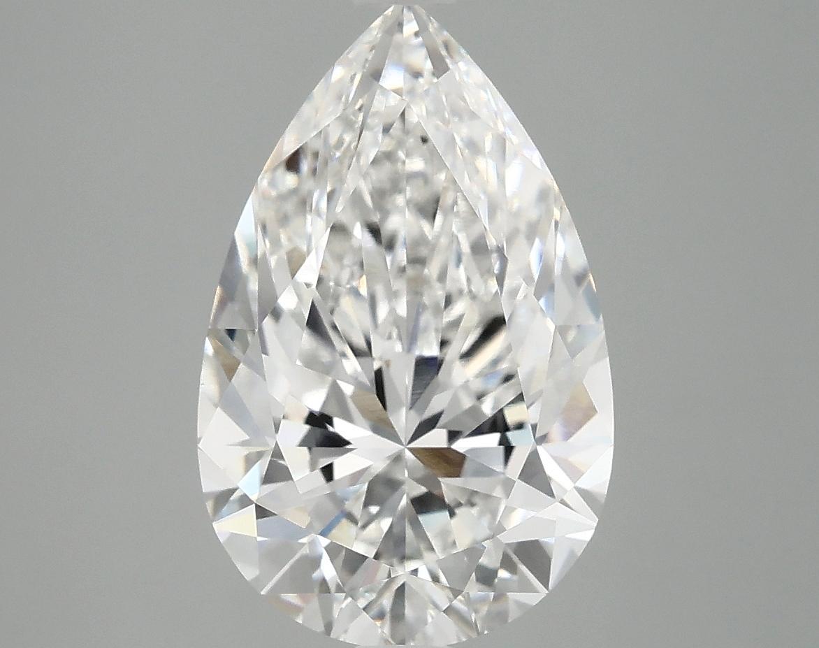 4.05 Carat Pear Shaped Ideal Cut VS2 IGI Certified Lab Grown Diamond